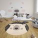 Zala Living Kinderkamer vloerkleed Icebear Emmet - zwart/crème 120 cm rond