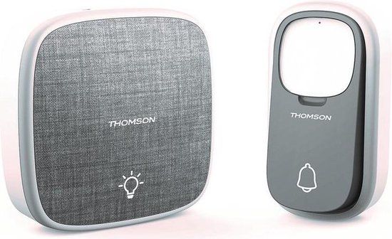 Thomson 513134 draadloze deurbel - Grijs
