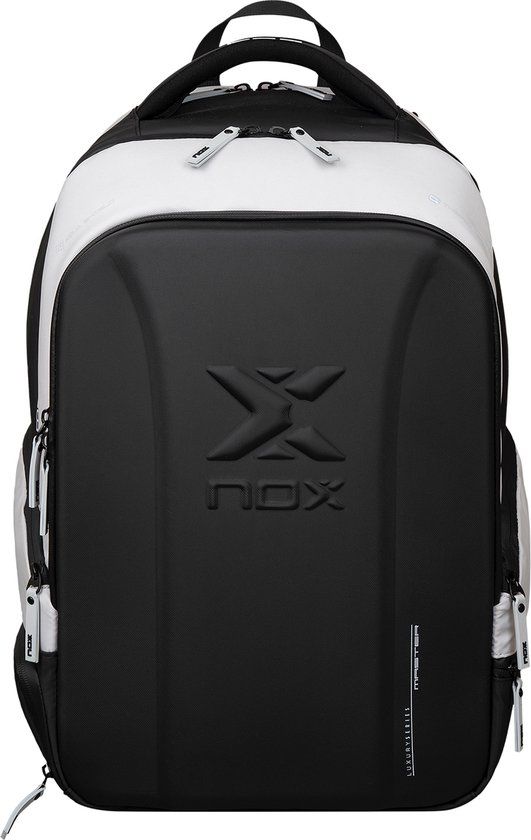 NOX Luxury Master Series Padel Backpack - 2024 - Zwart/Wit