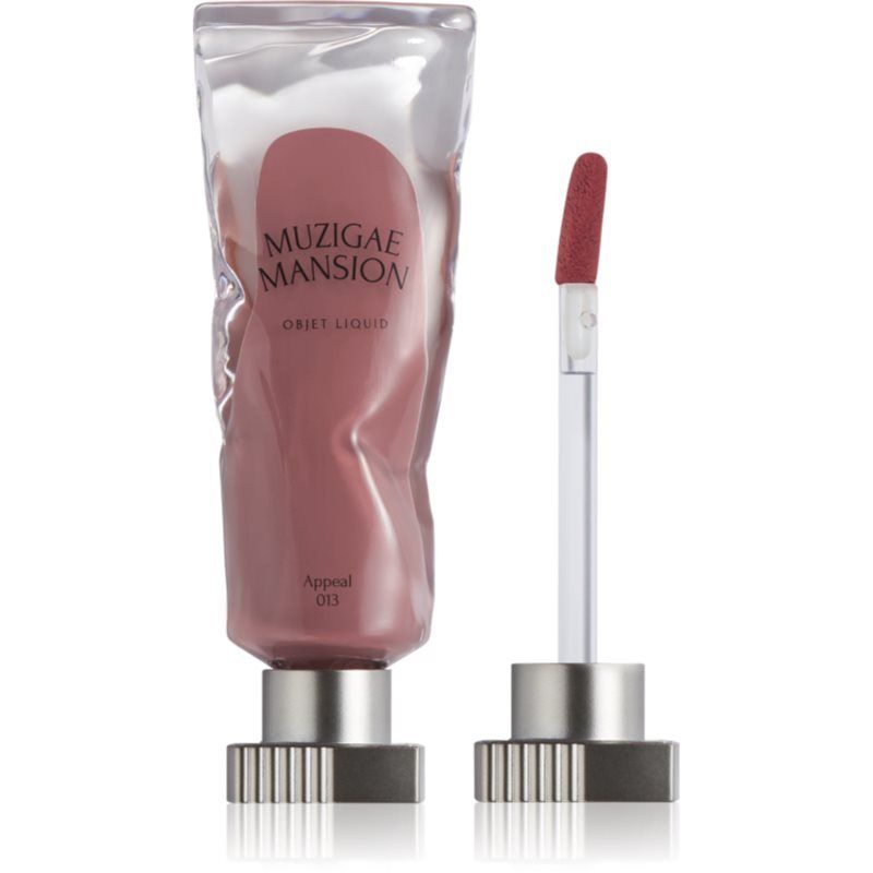 Muzigae Mansion Objet Lip Stain Unique Paint Tube Design Velvet Matte Tint Long-Lasting