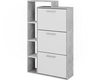 Vicco Orlando Schoenenkast – 80 x 128.3 cm Wit/beton