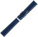 Morellato PMX062GELSO20 Basic Collectie Horlogeband - Blauw Leer - 20mm