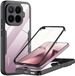 Techsuit Hoesje geschikt voor Xiaomi 17T - ColorVerse 360 Case met Screenprotector - Zwart