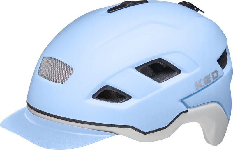 KED Berlin Helmet - lightblue ash matt