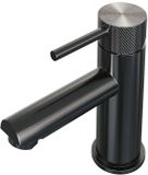 Brauer Gunmetal Carving Lage Opbouw Wastafelmengkraan Model A Gunmetal Geborsteld PVD