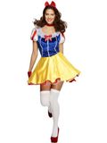 Smiffys Swingend Jaren 60 Dameskostuum, Jurk en Hoed, Veelkleurig, L