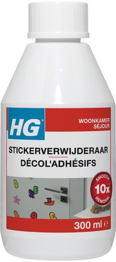 HG Stickerverwijderaar - 6 x 300 ml - Voordeelverpakking
