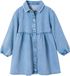 Vertbaudet Robe en jean pour filles