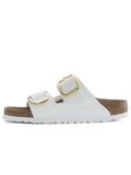 Birkenstock Arizona Big Buckle Patent Sandalen White