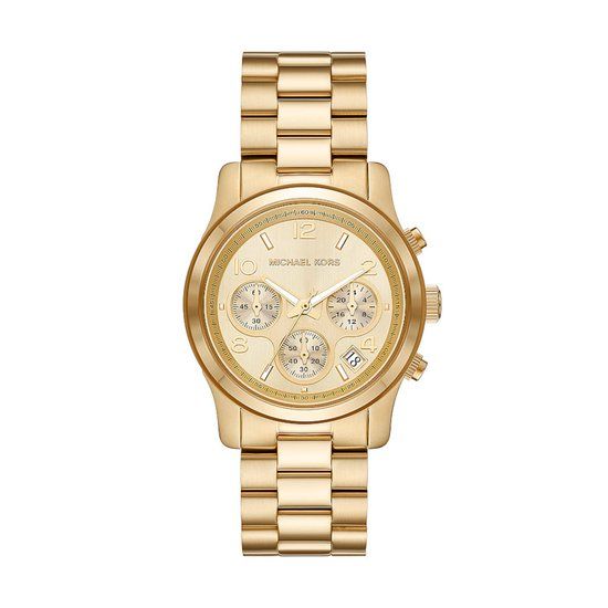 Michael Kors Runway MK7323 - Dameshorloge - Goudkleurig - Ø 38 mm