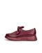 Wonders Leren Velvet loafers in granaatrood