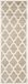 Safavieh Trellis Indoor/Outdoor Geweven Gebiedsdeken, Amherst Collection, AMT420, Tarwe & Beige, 69 x 213 cm
