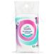 Lil-Lets Ovale wattenschijfjes, gecertificeerd biologisch, 100% puur katoen, extra groot, zacht en absorberend, zacht voor de huid, dermatologisch getest, 50 stuks ovale pads