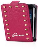 Guess Studded Flip Case iPhone 5c roze Telefoonhoesje