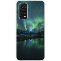 Xiaomi Aurores boreales Bedrukt siliconen hoesje compatibel met Xiaomi Mi 10T, Xiaomi Mi 10T Pro