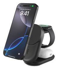 Belkin Qi2 3-in-1 Wireless Charger - Black