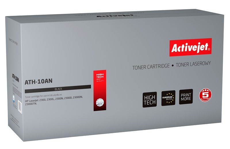ActiveJet ATH-10AN Toner Cartridge (vervanging HP 10A Q2610A; Premium; 6000 pagina's; zwart)
