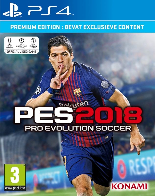 Konami Pro Evolution Soccer 2018 (Premium Edition) - PlayStation 4