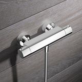 hotbath Buddy thermostatische douchemengkraan mat wit B008WH