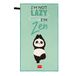 Legami - Fitnesshanddoek, sporthanddoek, microvezel handdoek met ritsvak, elastisch, compact, sneldrogend, ultra absorberend, ultralicht, sport, 45 x 80 cm, panda-thema