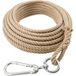 Fp - Corde 16 mm, 30 m de long - Avec mousqueton Wirbel