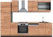Vicco Fame-Line Unité de cuisine complète – 300 cm, chêne WB chêne or/anthracite