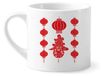 Mini mok met traditioneel Chinees lantaarnpatroon