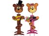 Petra's knutsel-News A-TEL3409BP knutselset, mini-lijfgarde "Teddy bruidspaar", afmeting 37 x 23 cm, hout