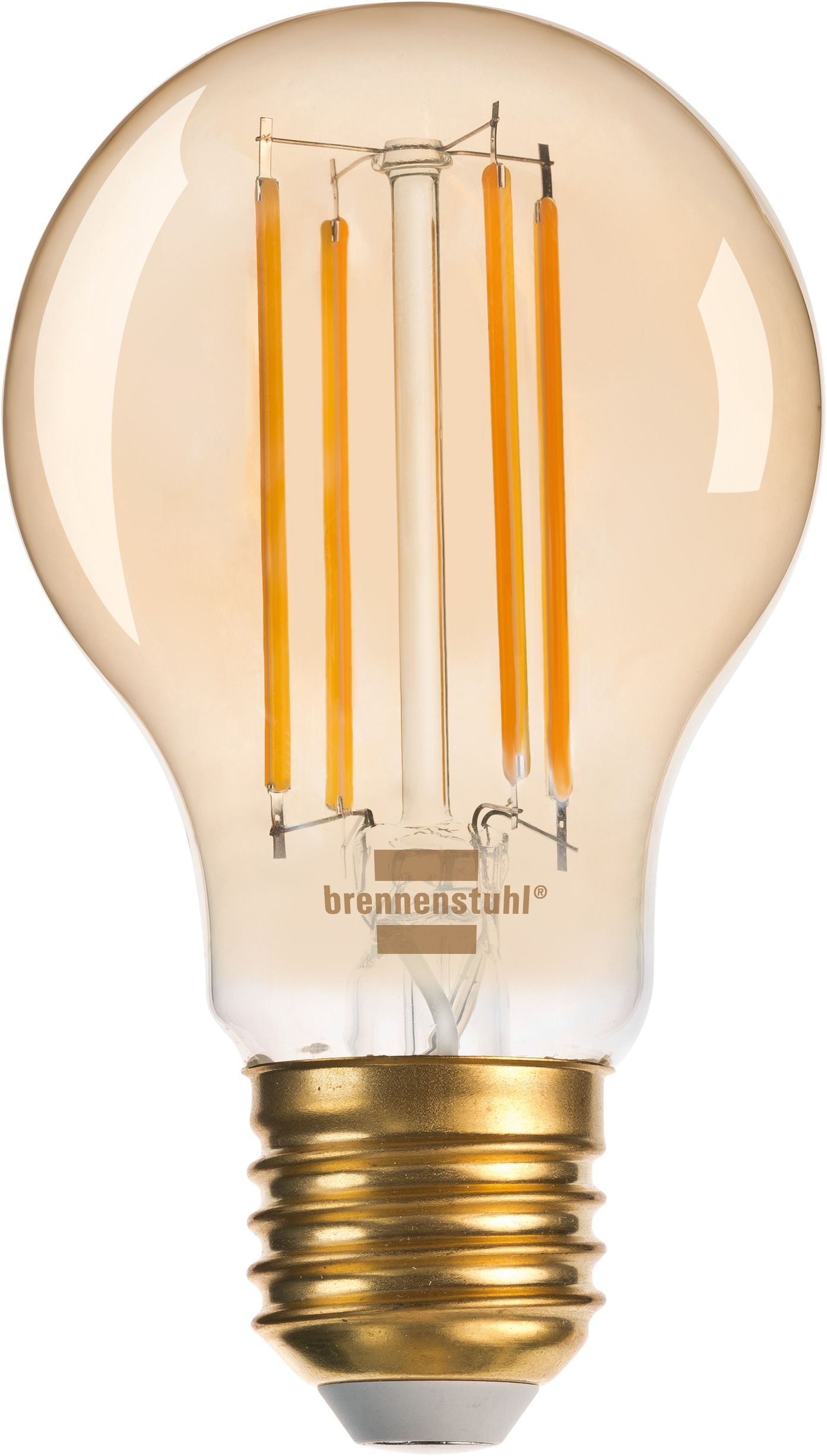 Brennenstuhl Smart WiFi LED Lamp - E27 - 5W - 470 lm - Dimbaar - Vintage Design - Transparant