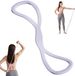 OEM Ibenzoa® 8-vormige elastische weerstandsband voor veelzijdige fitness- en krachttraining - Paars