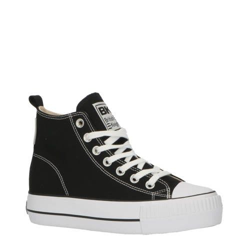 British Knights Kaya Mid Platform Sneakers - Black