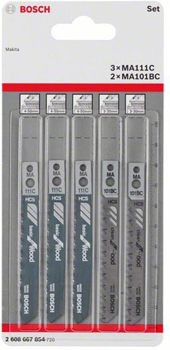 Bosch Set MA-Shank (Wood