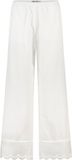 America Today Broek Paige Off white Katoen Loose Fit