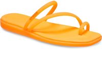 Crocs Miami Frosted Toe Loop Slippers Oranje EU 38-39 Vrouw