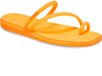 Crocs Miami Frosted Toe Loop Slippers Oranje EU 38-39 Vrouw