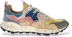 Flower Mountain Yamano 3 Dames Sneakers Bruin Nubuck