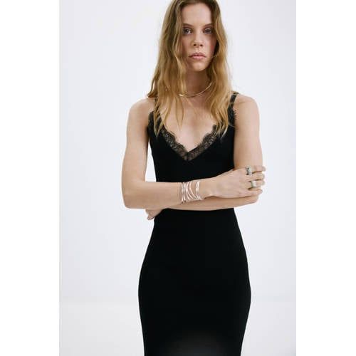 Mango zomerjurk zwart