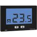 VEMER VE721700 THALOS KEY wandthermostaat met lcd-display, voeding 230 V, zwart