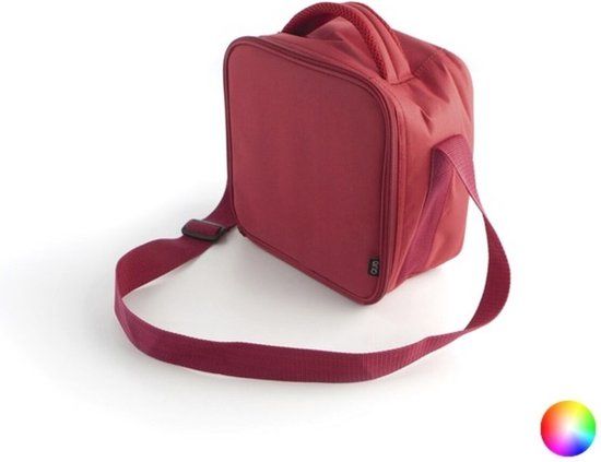 Lunchbox Quid Go! Polyester (22 x 13 x 22 cm) Zwart