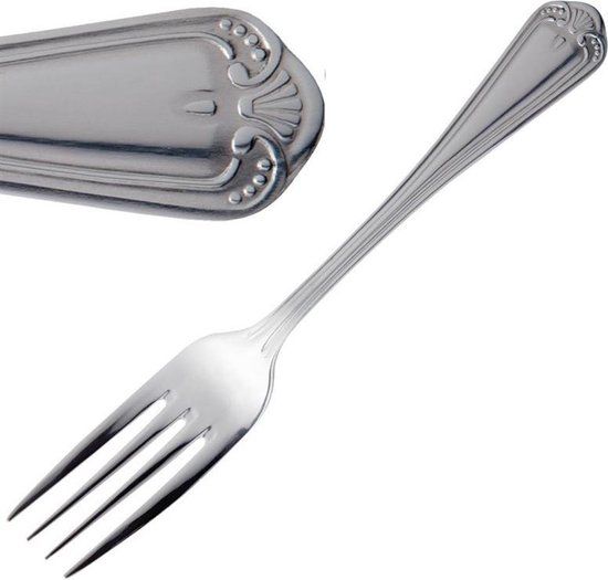 Olympia Jesmond Tafelvork 18/0 - Set van 12