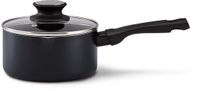 Kitchen Fun Salsa Steelpan met 2 Giettuiten & Deksel - 1,2L - Ø 16cm