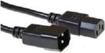 Microconnect C13/C14, 1.2 m, Zwart