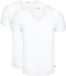 Levi's T-shirt V-Neck Wit 2Pack - Maat XL - Heren