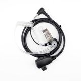 Hoofdtelefoon PNI Hoofdtelefoon met microfoon en akoestische buis HM93, 1 x 2,5 mm MT, zwart