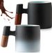 ZenithVibe 70 ml tasses à expresso premium - Lot de 2 avec poignée
