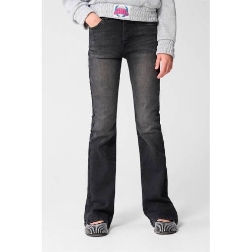 Shoeby high waist flared jeans zwart