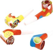 Amscan Toeters Carnival Junior 30 Cm Papier Rood/geel 7-delig