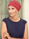Christine Headwear Nomi Turban - Lipstick Red