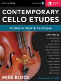 Contemporary Libri GmbH Contemporary Cello Etudes Studies in Style & Technique Book/Online Audio