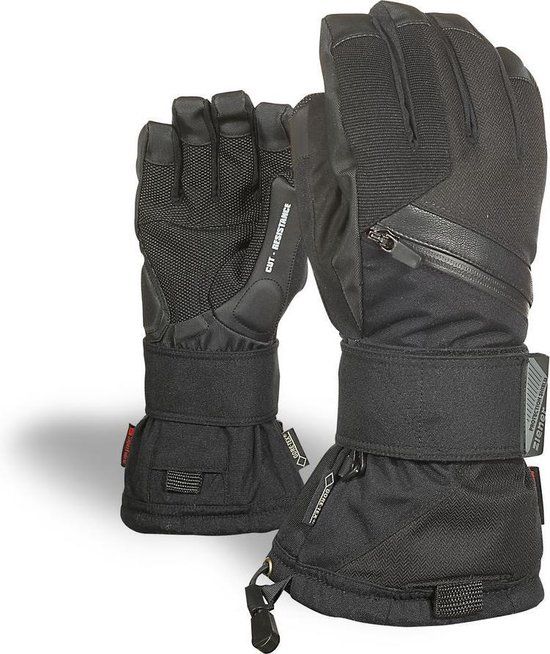 Ziener MARE GTX Gore Plus Warm Gloves - Men - Black - Size 9